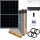 4000 Watt Hybrid Solaranlage, Basisset einphasig inkl. Growatt Wechselrichter, Solarspace