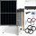 3000 Watt Hybrid Solaranlage, Komplettset einphasig 5 kWh Lithiumspeicher, Solarspace
