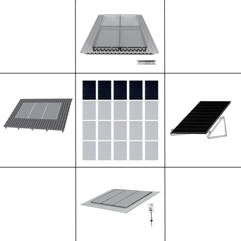 Solar Dachhaken A2 Edelstahl PV Photovoltaik Solar bestestigung Dachstuhl 16