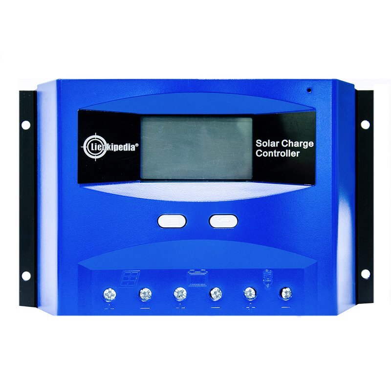 LCD-Anzeige 30A 12V-24V USB Solar Panel Laderegler Solarregler mit Schrauben PW 